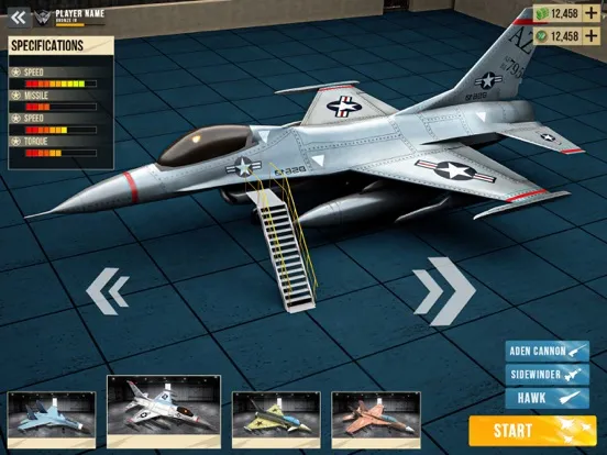 Скриншоты Plane Crash Fighter Jet Games iPad 