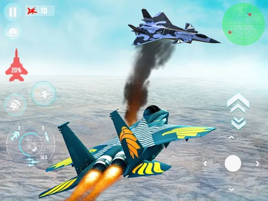 Скриншоты Plane Crash Fighter Jet Games iPad 