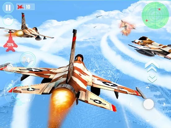 Скриншоты Plane Crash Fighter Jet Games iPad 