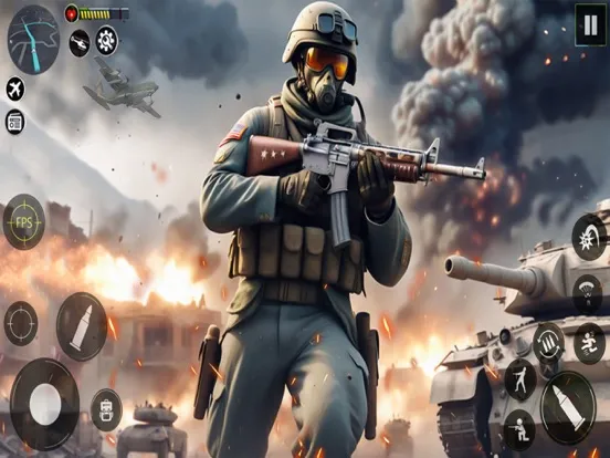 World War Army Battlefield iPad  Ekran Görüntüleri