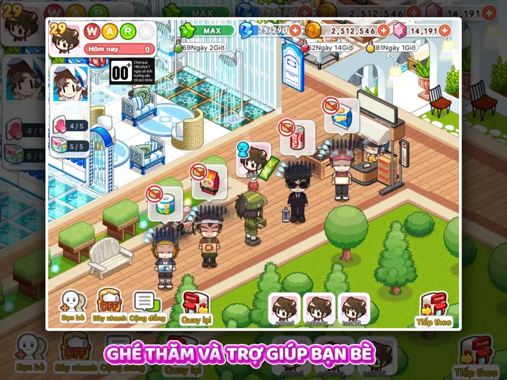 Wara - Siêu thị vui vẻ iPad  Screenshots