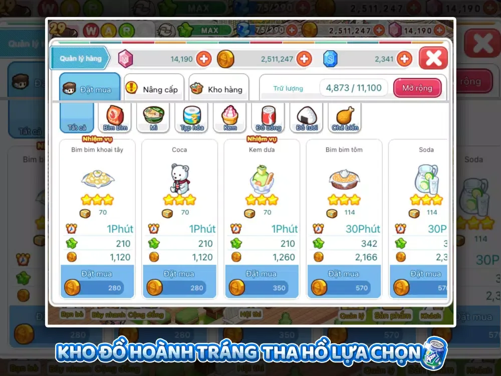 Wara - Siêu thị vui vẻ iPad  Screenshots