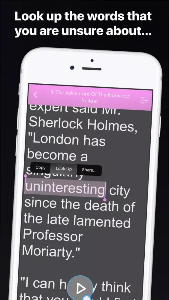 AudioBookPlus: The Return of Sherlock Holmes 스크린샷