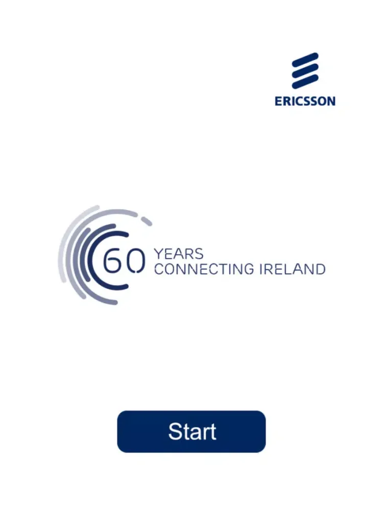 Ericsson Ireland 60 Years iPad  Screenshots