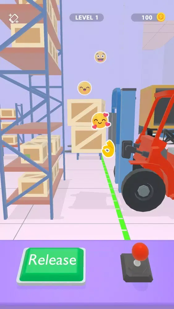 Warehouse Job 3D Game Screenshots