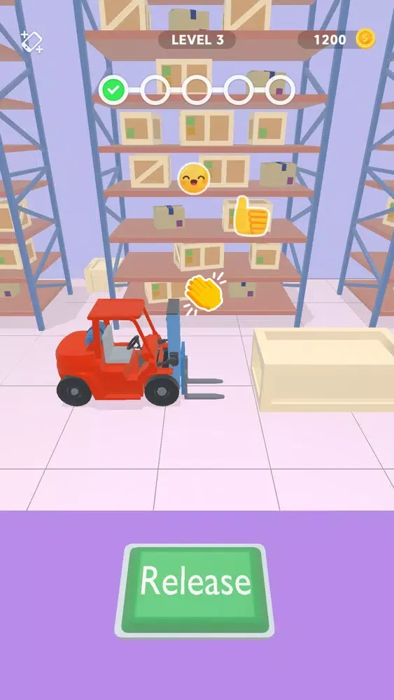 Warehouse Job 3D Game Screenshots