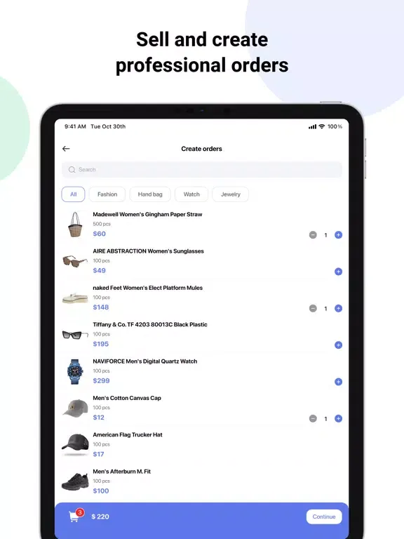 Warehouse - Control Inventory iPad  स्क्रीनशॉट