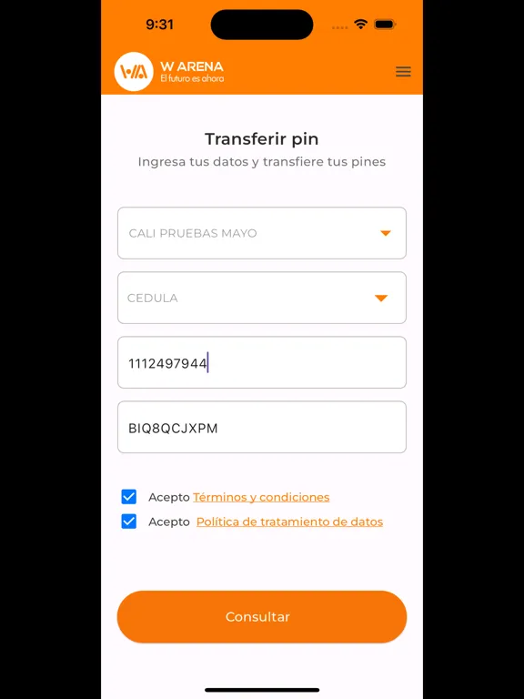 Capturas de pantalla de W Arena iPad 