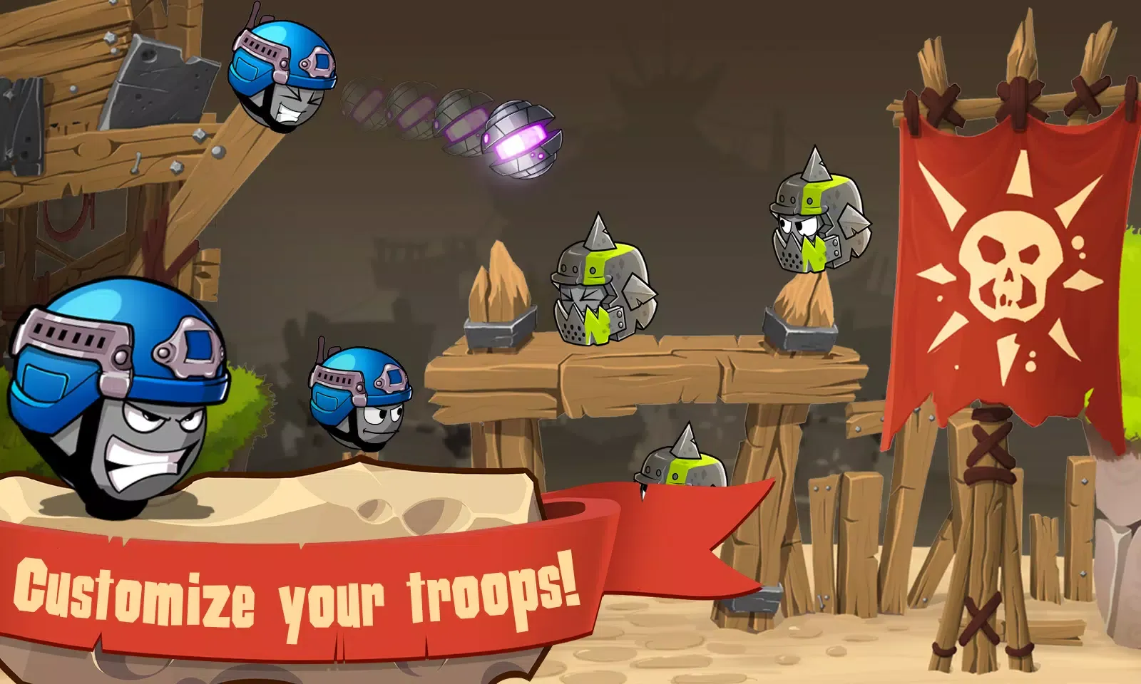 Warlings: Armageddon应用截图