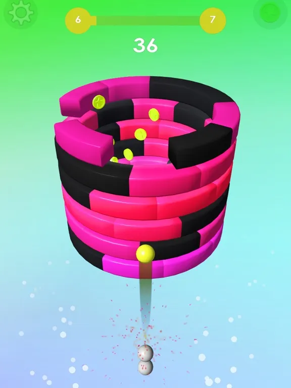 Hit Ball 2020: Smash Bricks 3D iPad 应用截图
