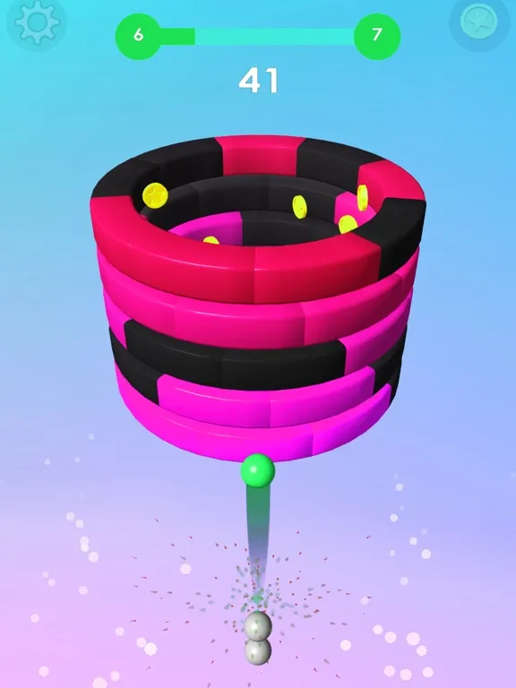 Hit Ball 2020: Smash Bricks 3D iPad 应用截图