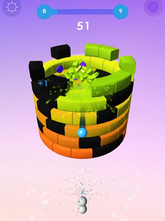 Hit Ball 2020: Smash Bricks 3D iPad 应用截图