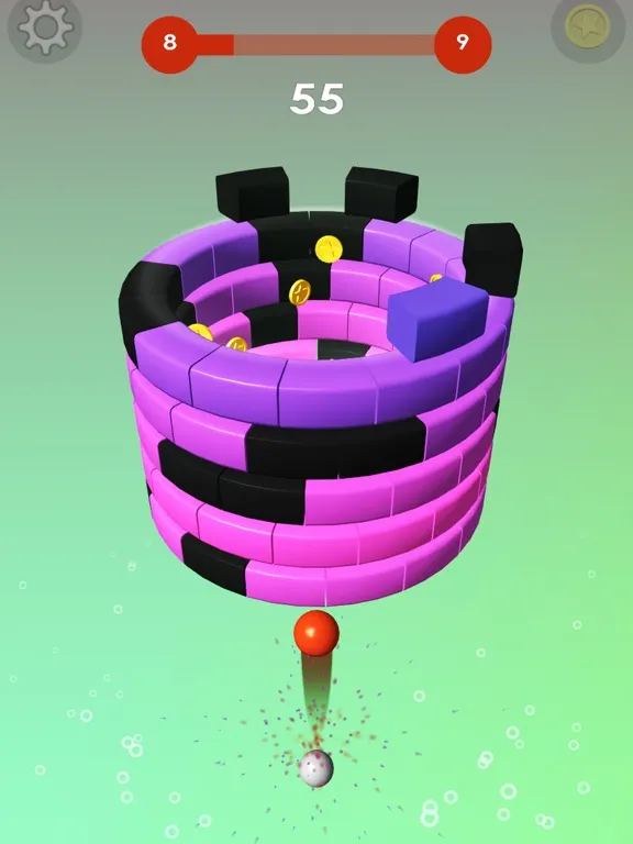 Hit Ball 2020: Smash Bricks 3D iPad 应用截图