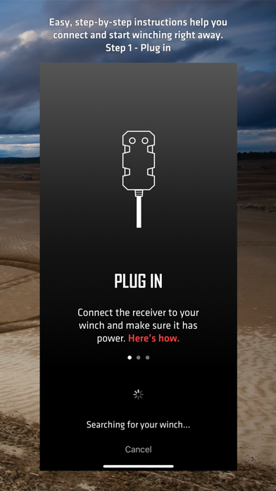 Tangkapan layar WARN HUB Wireless Control