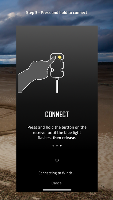 Tangkapan layar WARN HUB Wireless Control
