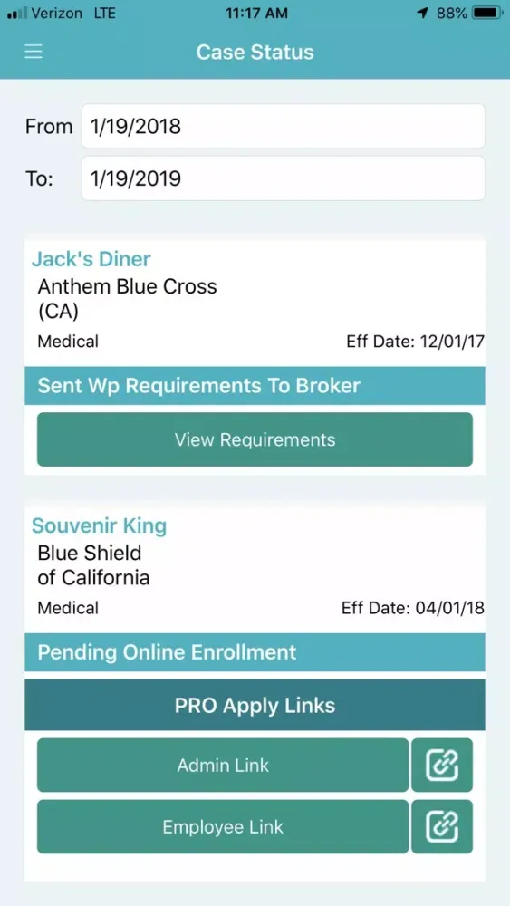 Captures d'écran de Warner Pacific App