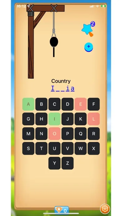 Hangman 1, 2 Players স্ক্রিনশট