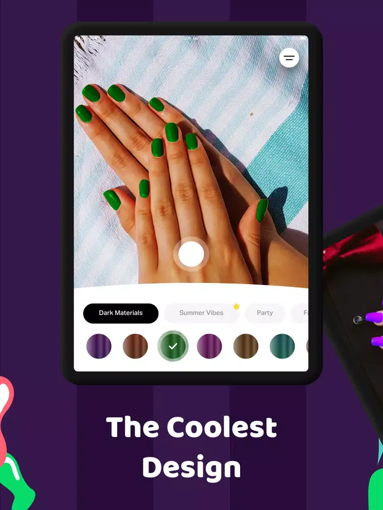 صور ASMR Acrylic Nails iPad 