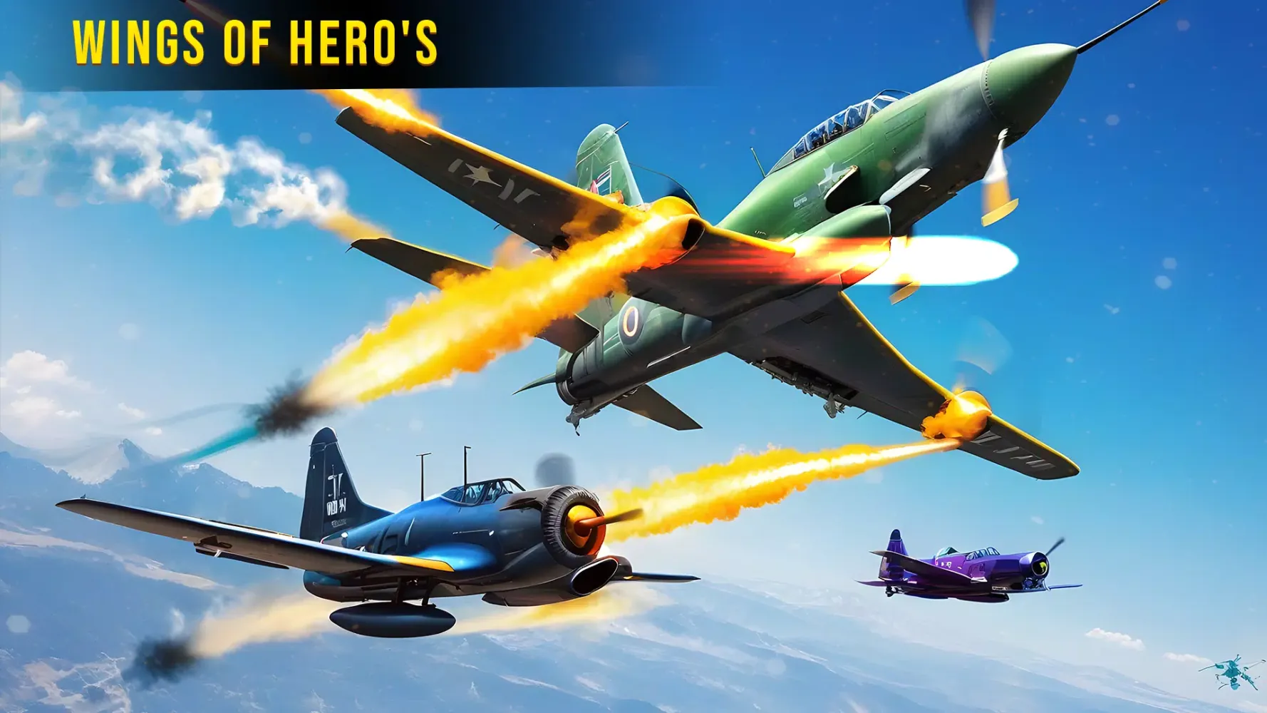 Warplanes Dogfight・WW2 Battle Screenshots