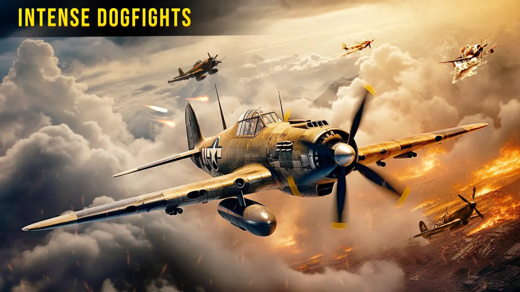 Warplanes Dogfight・WW2 Battle Screenshots
