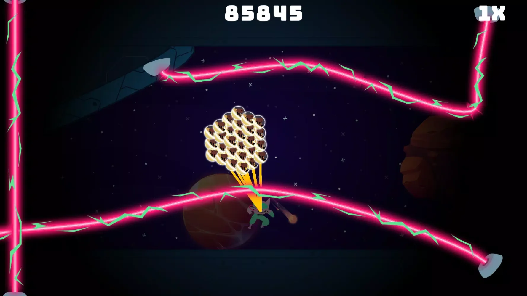 Capturas de pantalla de Space Capybara vs Cyber Cat