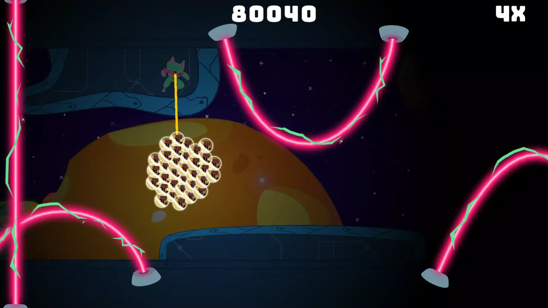 Capturas de pantalla de Space Capybara vs Cyber Cat