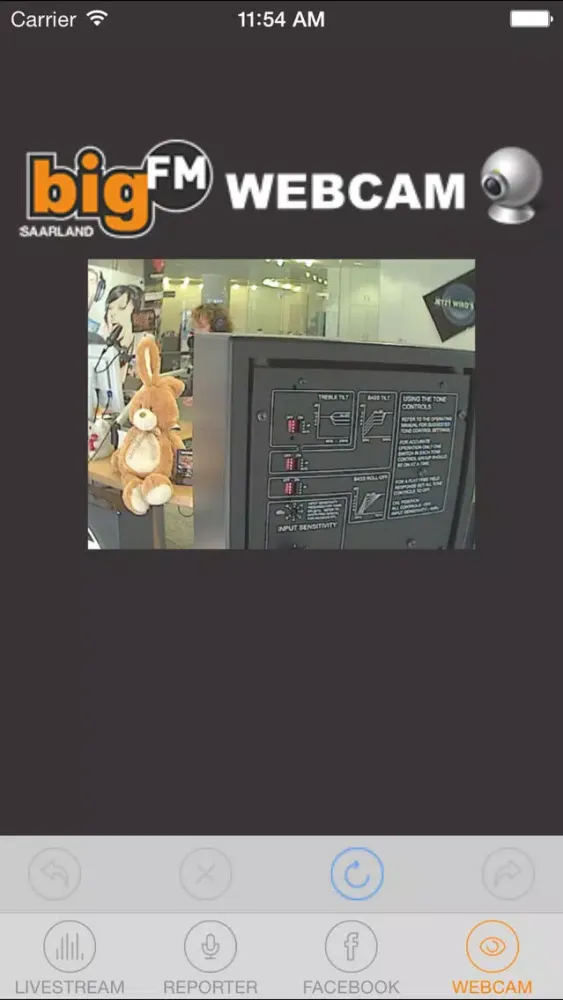 Capturas de tela do bigFM Saarland