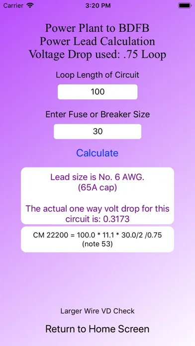 leaDCalc 스크린샷