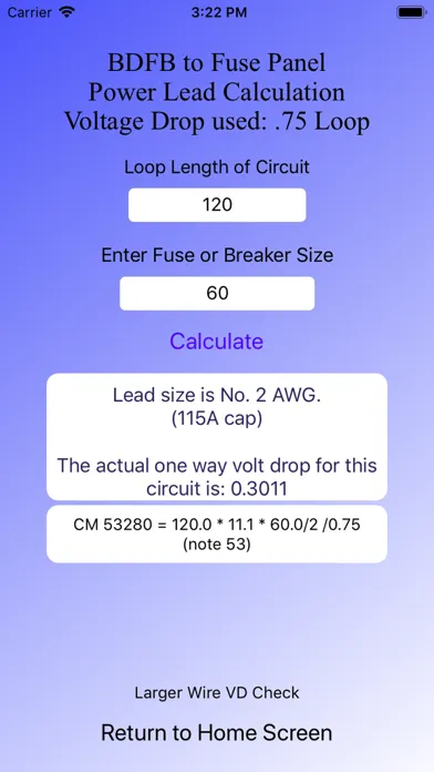 leaDCalc 스크린샷