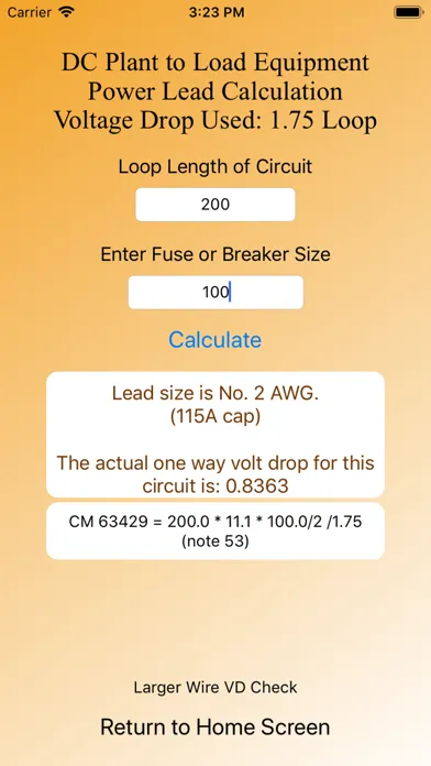 leaDCalc 스크린샷