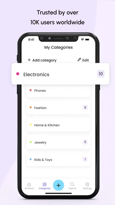 تصاویر Warranty Keeper App