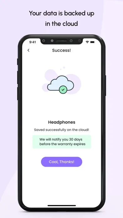 تصاویر Warranty Keeper App