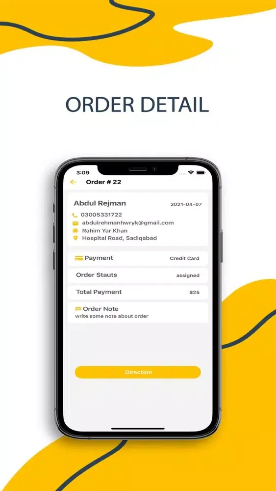 Capturas de tela do Quickest Delivery Rider