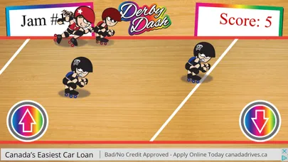 Tangkapan layar Derby Dash
