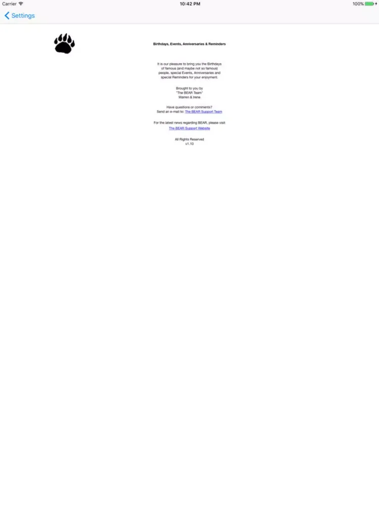 صور Birthdays, Events, Anniversaries & Reminders iPad 