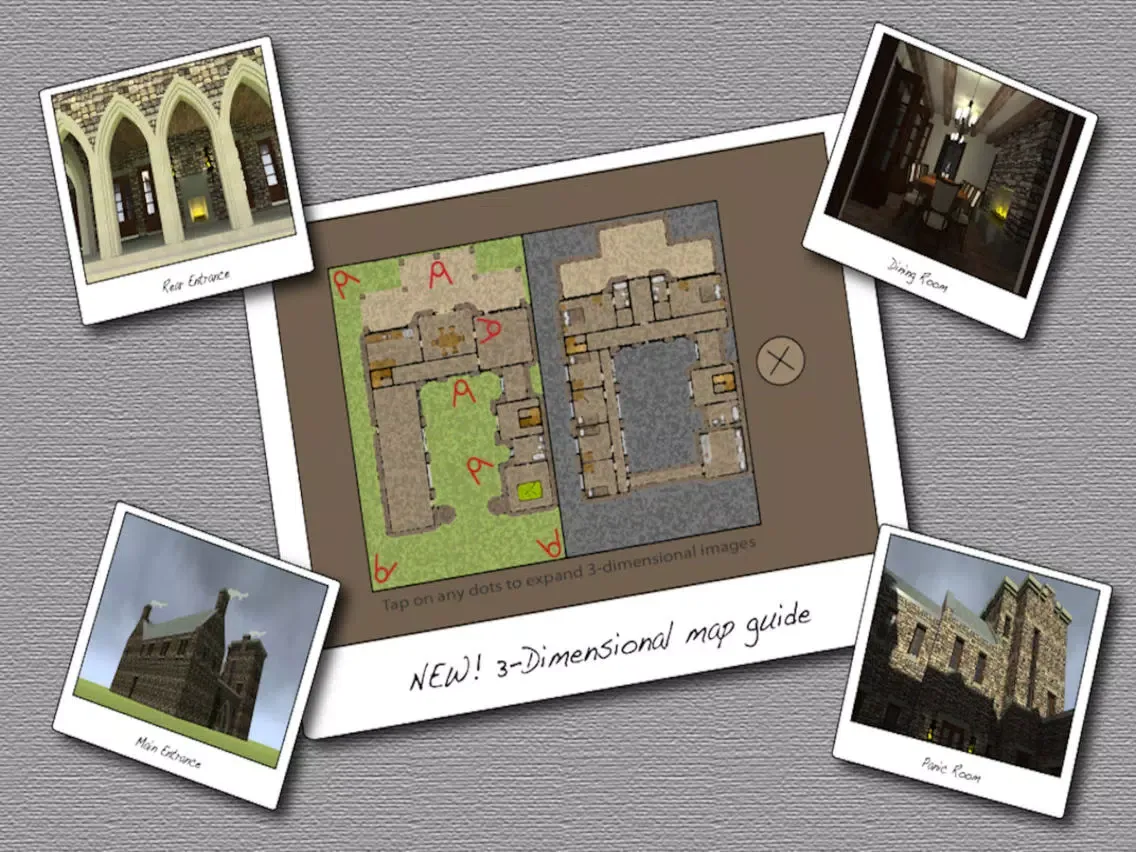 Tangkapan layar Slender: lost soul iPad 