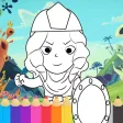 Coloring Book - The World Warriors Spartan