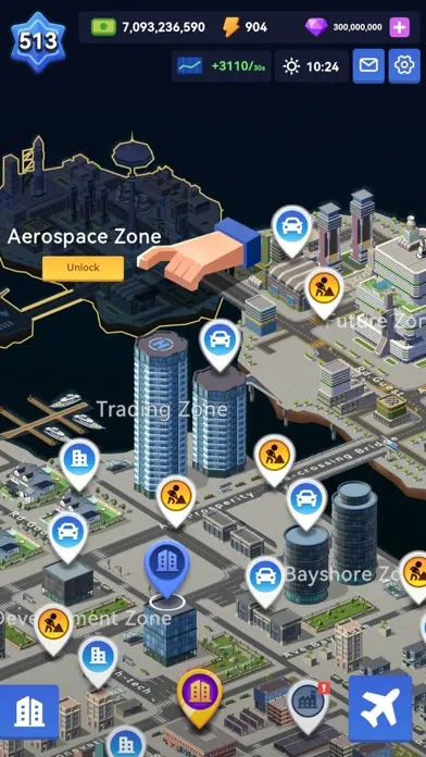 Captures d'écran de Idle Office Tycoon-Money game
