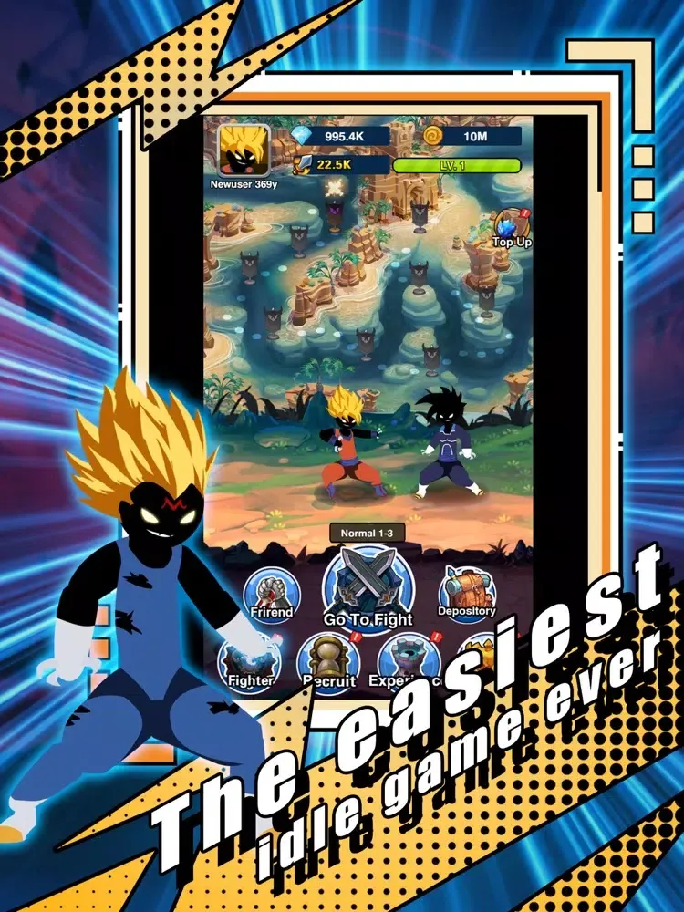 Captures d'écran de Frenetic Warrior Combat iPad 