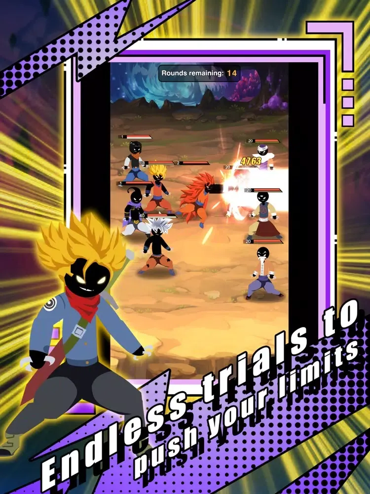 Captures d'écran de Frenetic Warrior Combat iPad 