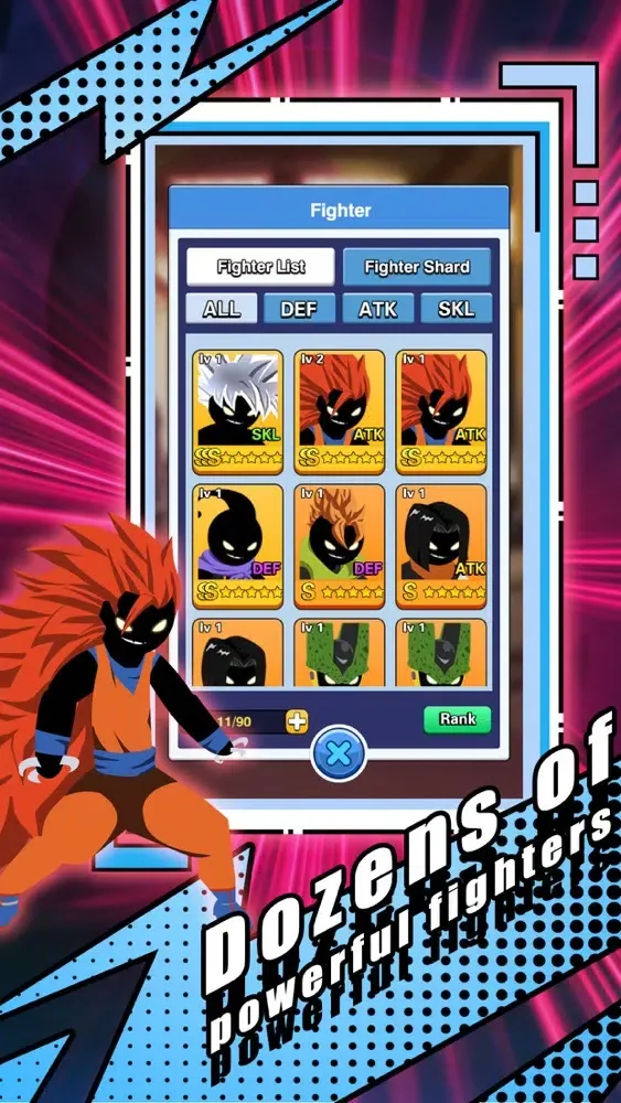 Captures d'écran de Frenetic Warrior Combat