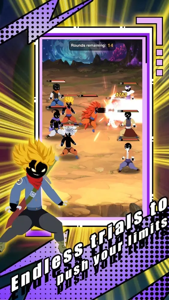Captures d'écran de Frenetic Warrior Combat