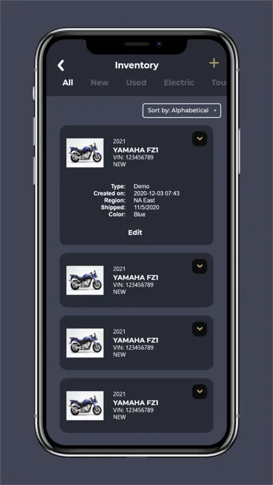 Ready2Ride-CRM应用截图