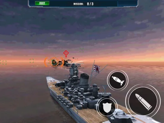 Capturas de pantalla de Fleet War: WW2 Strategy Battle iPad 