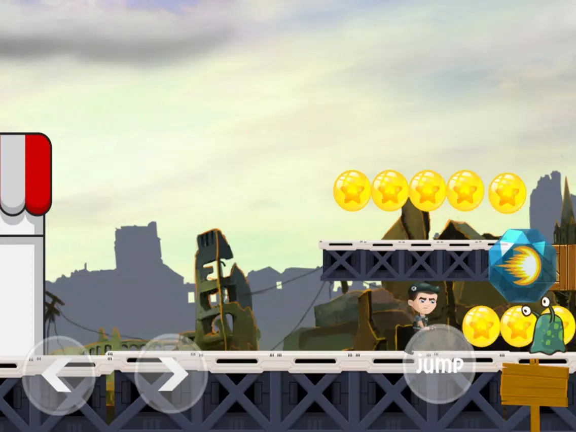 Zrzuty ekranu Metal Aliens Shooter iPad 