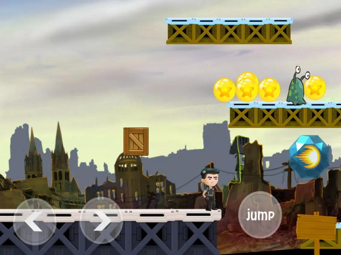 Zrzuty ekranu Metal Aliens Shooter iPad 