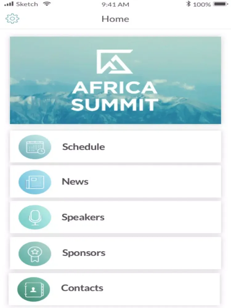 Screenshot di Warwick Africa Summit iPad 