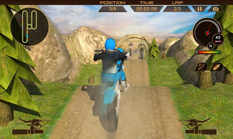 Xtreme Dirt Bike Racing 스크린샷