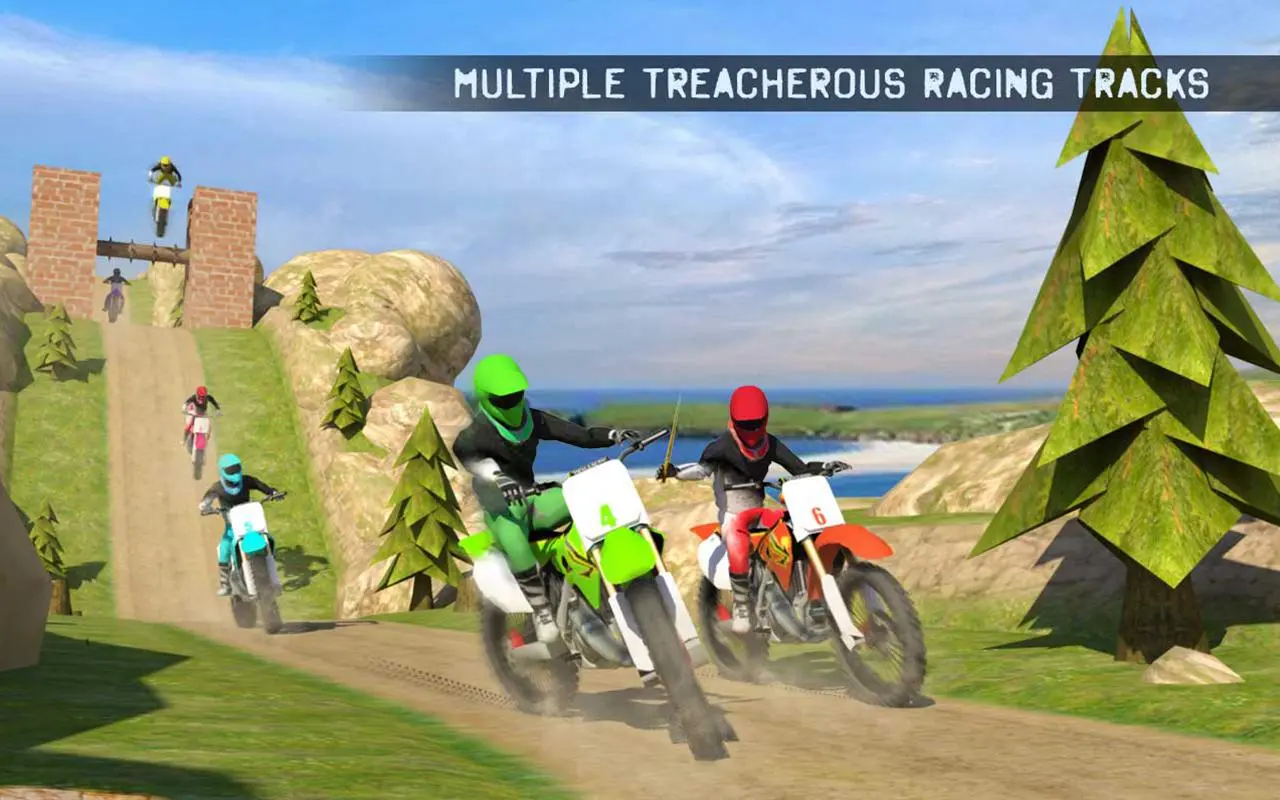 Xtreme Dirt Bike Racing 스크린샷