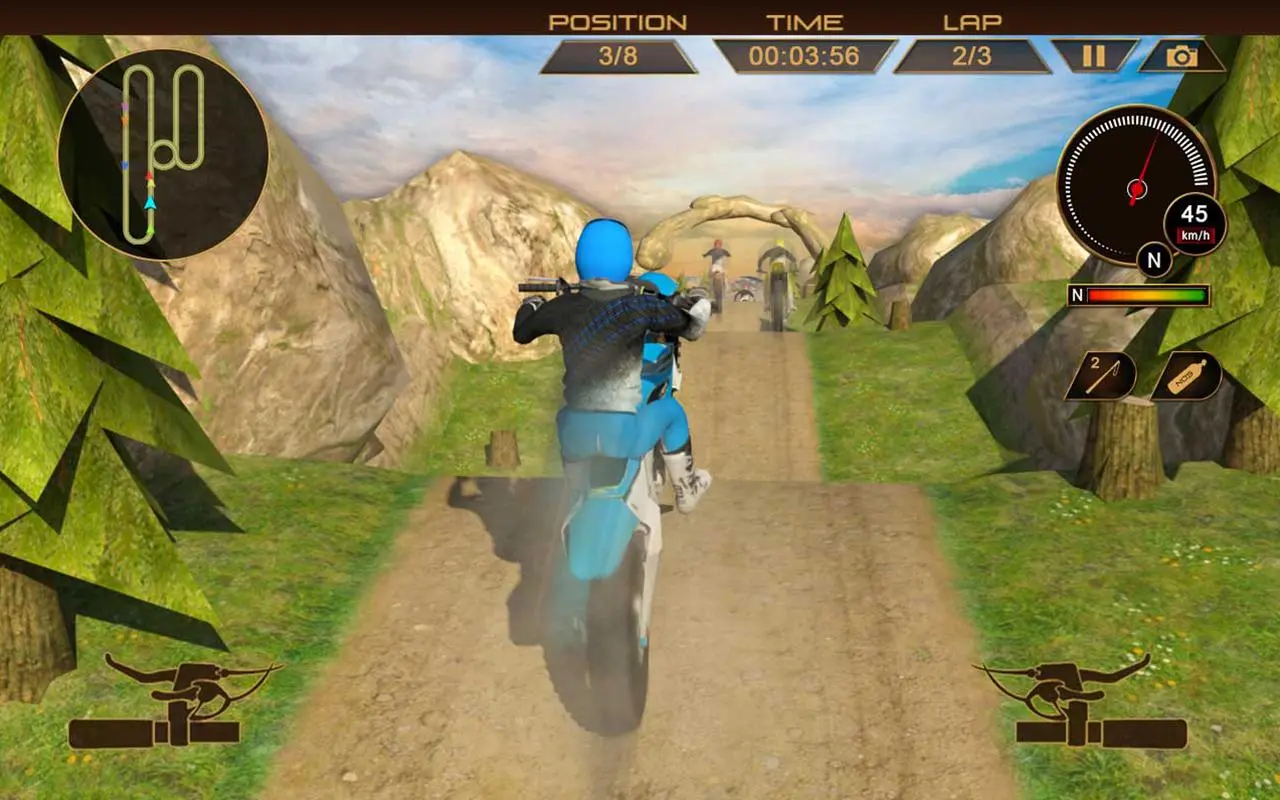 Xtreme Dirt Bike Racing 스크린샷